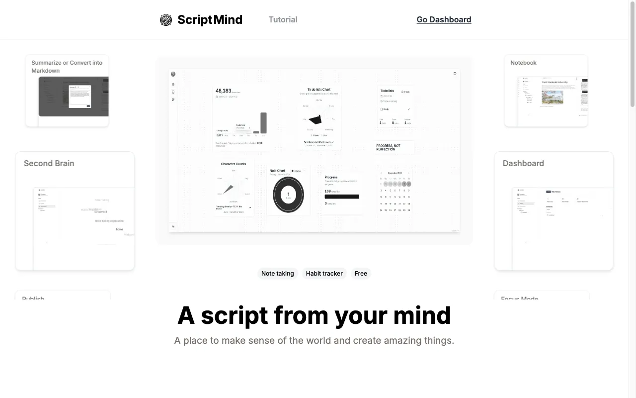 ScriptMind — preview screenshot