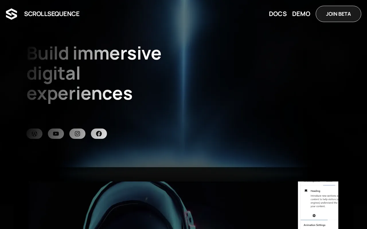 Scrollsequence — preview screenshot