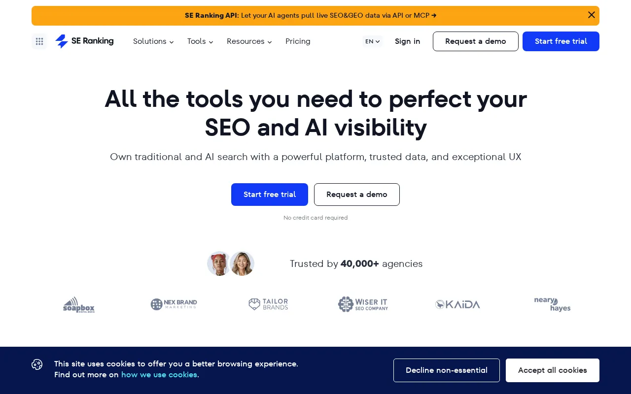 SE Ranking — preview screenshot
