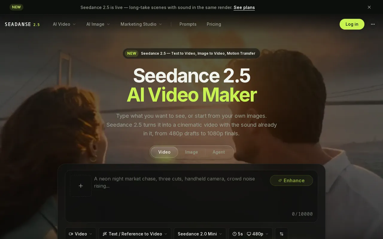 Seadanse — preview screenshot