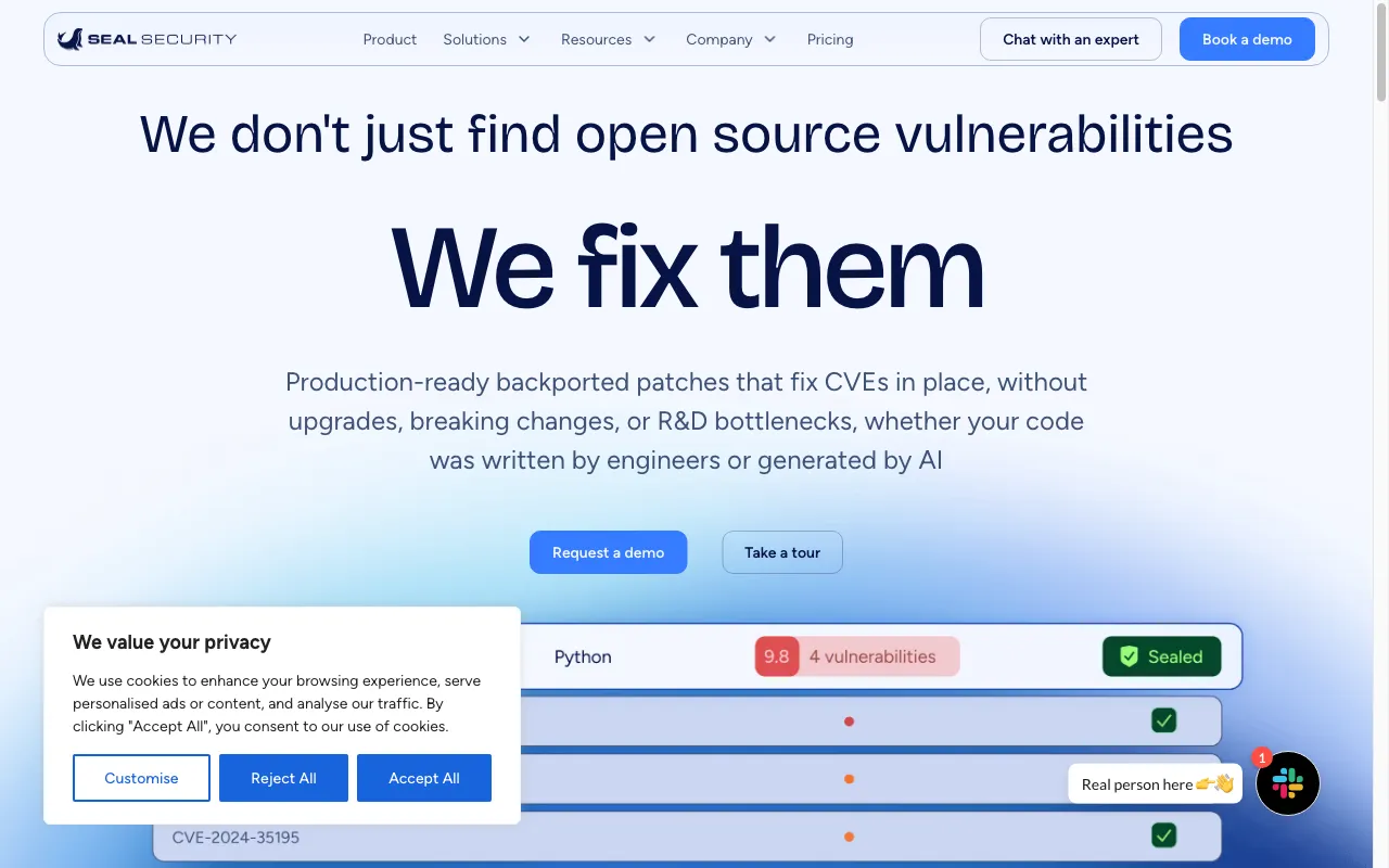 Seal Security — preview screenshot