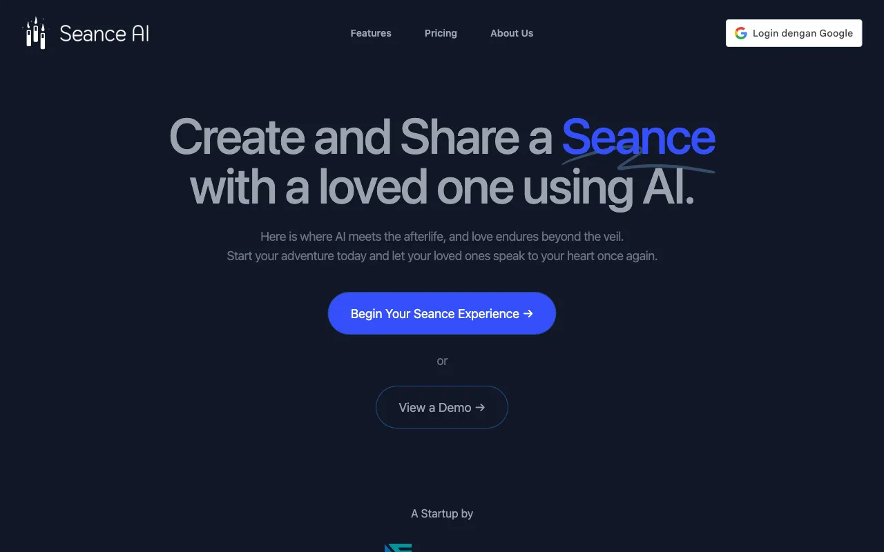 Seance AI — preview screenshot