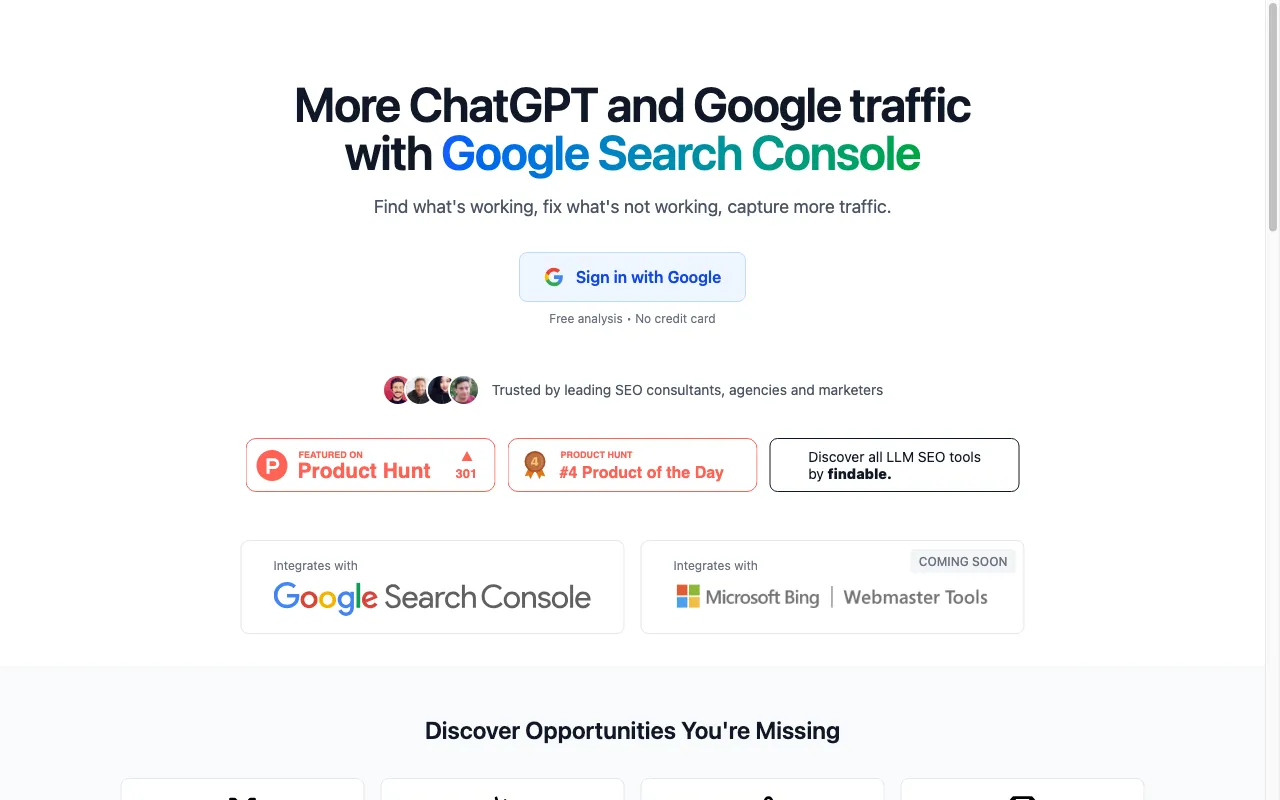 Search Console Audit — preview screenshot