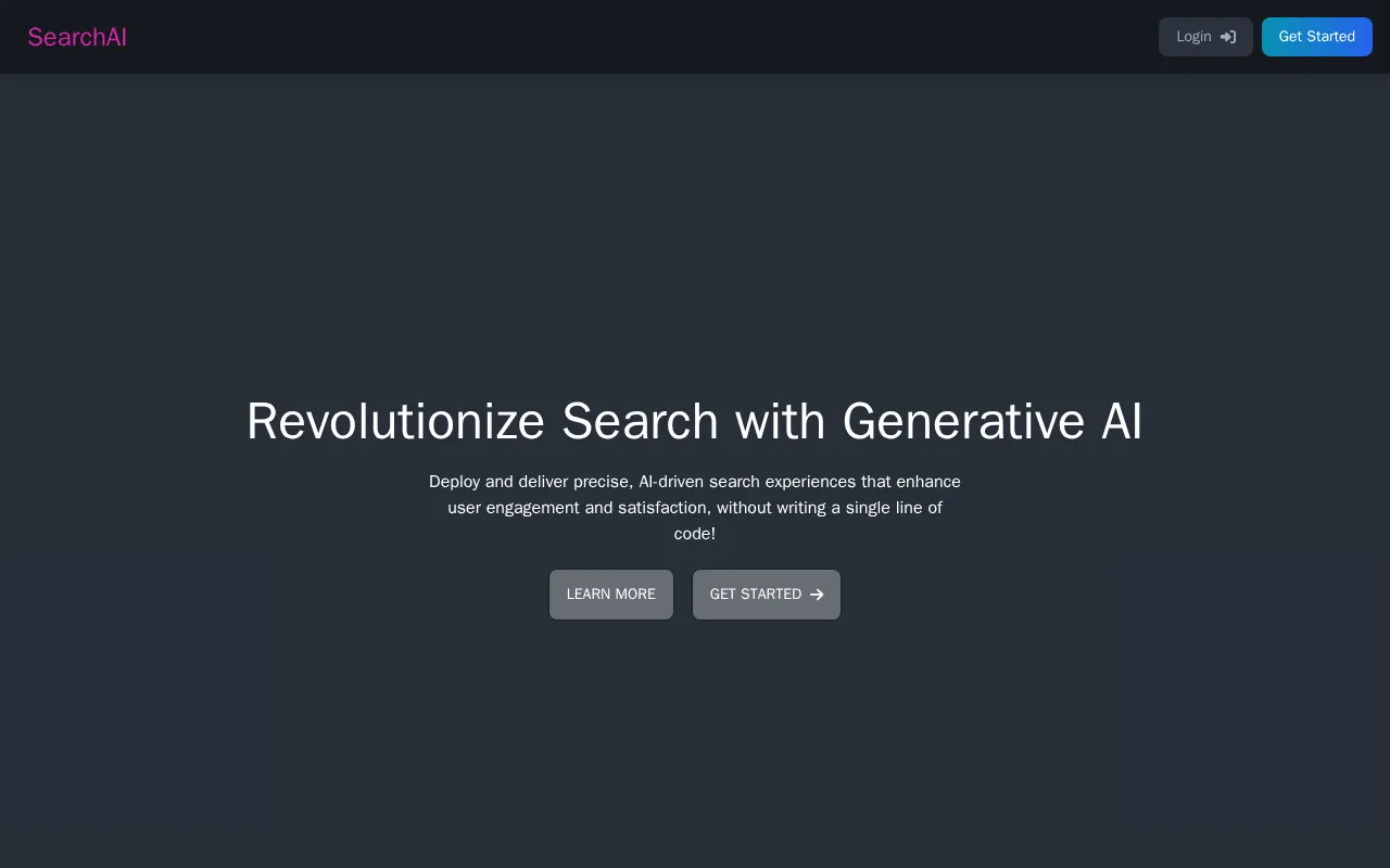 SearchAI — preview screenshot