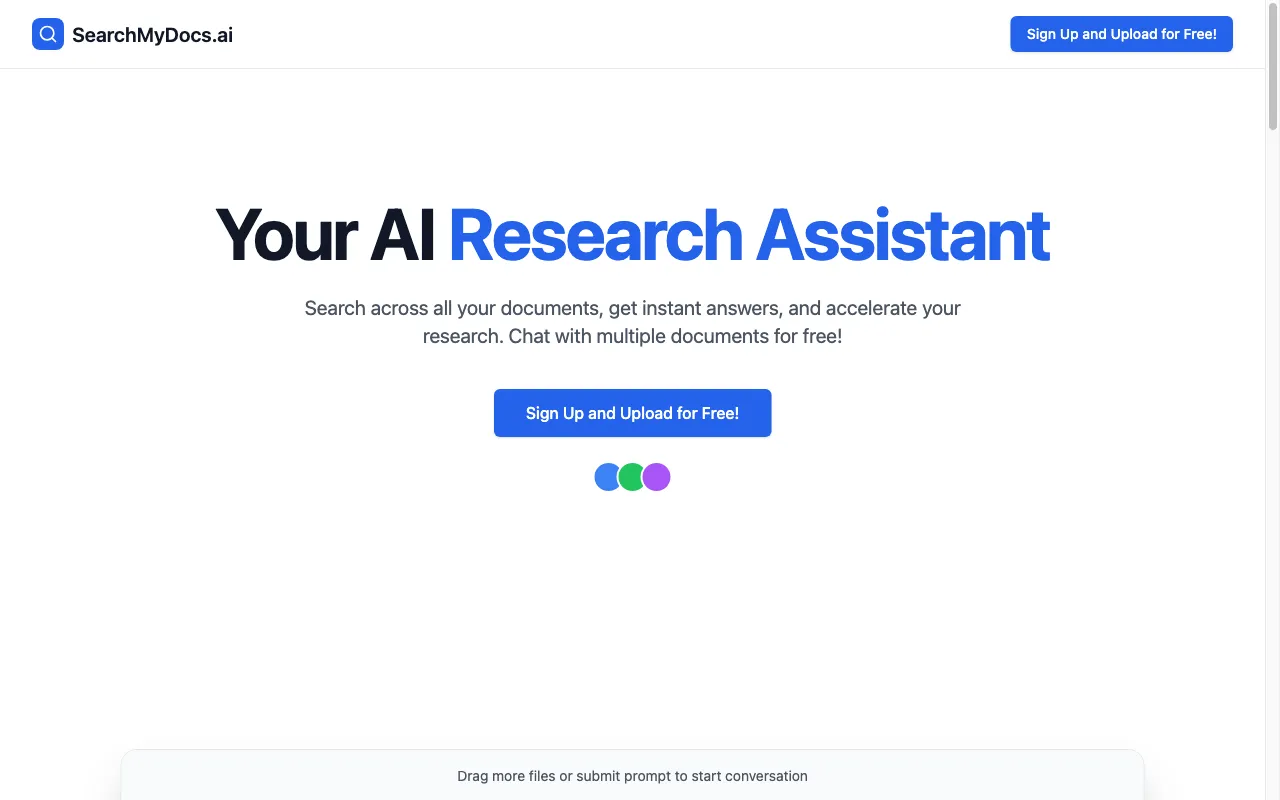 SearchMyDocs.ai — preview screenshot