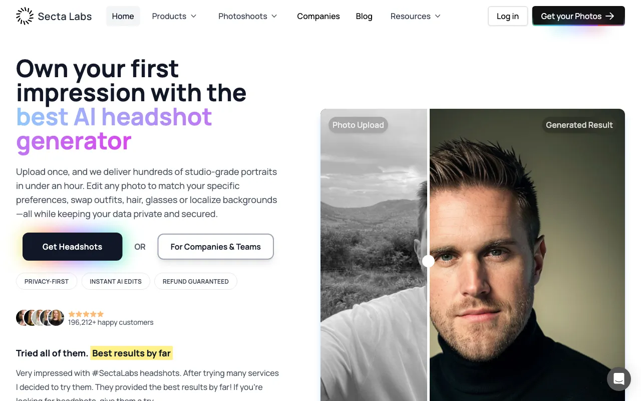 Secta Labs — preview screenshot