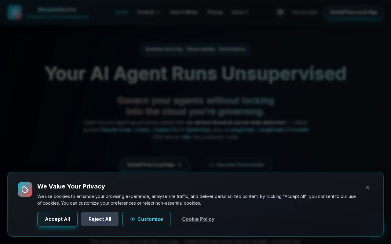 Securevector — preview screenshot