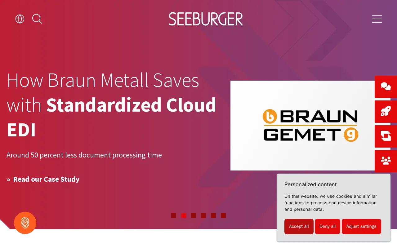 Seeburger — preview screenshot