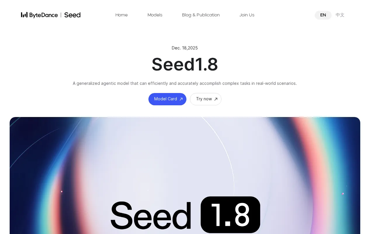 Seed by ByteDance — preview screenshot