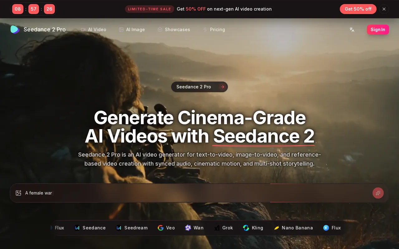 Seedance 2 Pro — preview screenshot