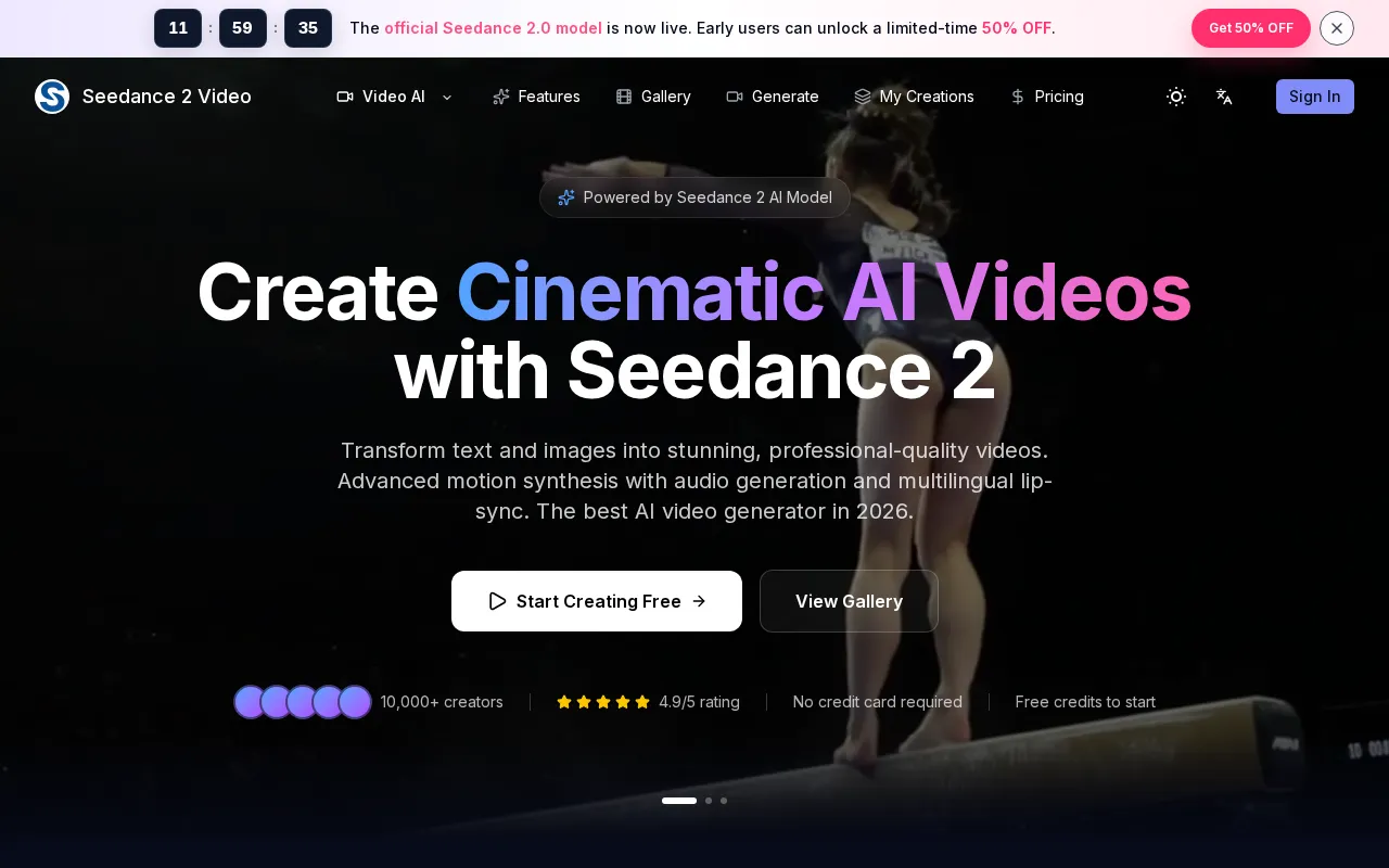 Seedance 2 Video — preview screenshot