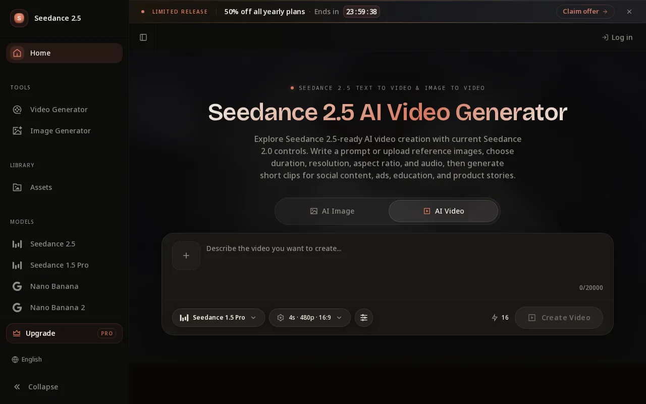 Seedance 2.1 — preview screenshot