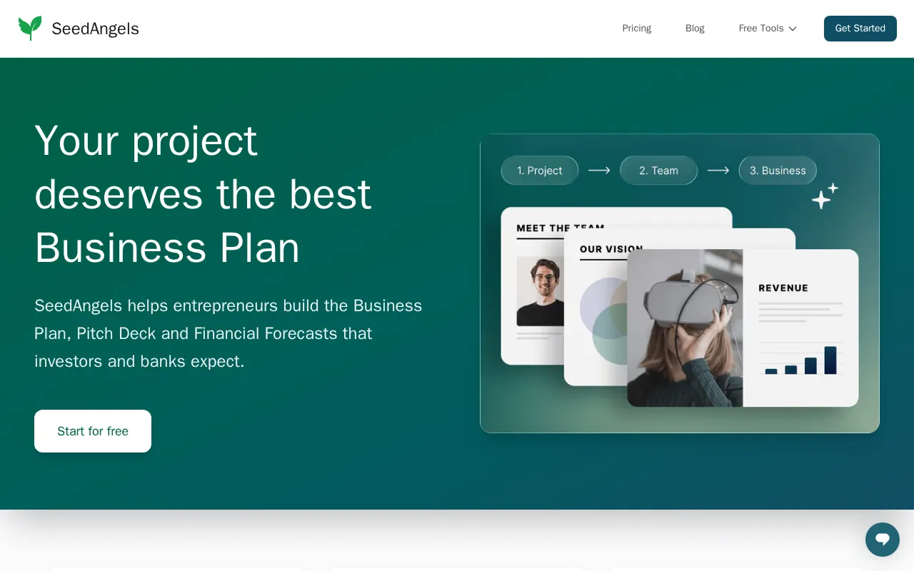 SeedAngels — preview screenshot