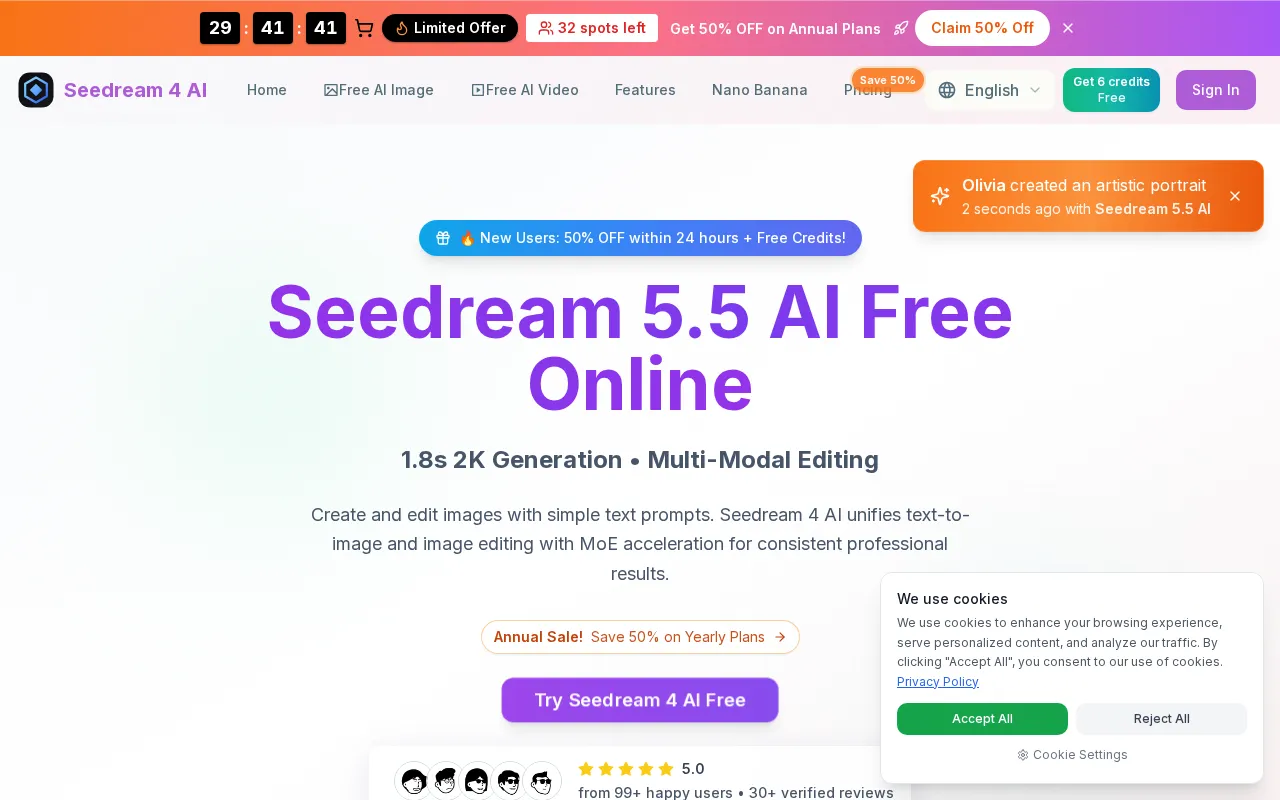 Seedream 4 AI — preview screenshot