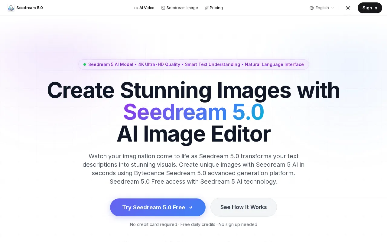 Seedream 5.0 — preview screenshot