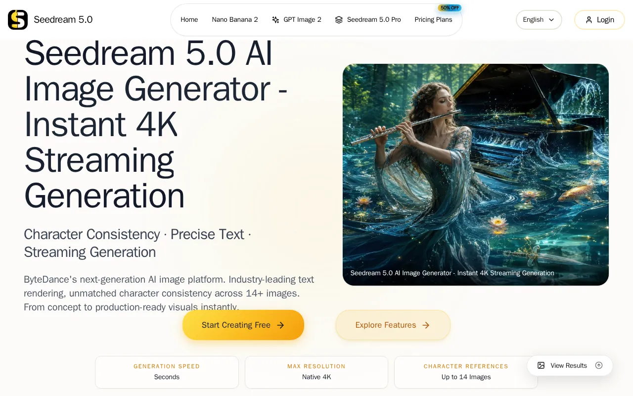 Seedream 5.0 — preview screenshot