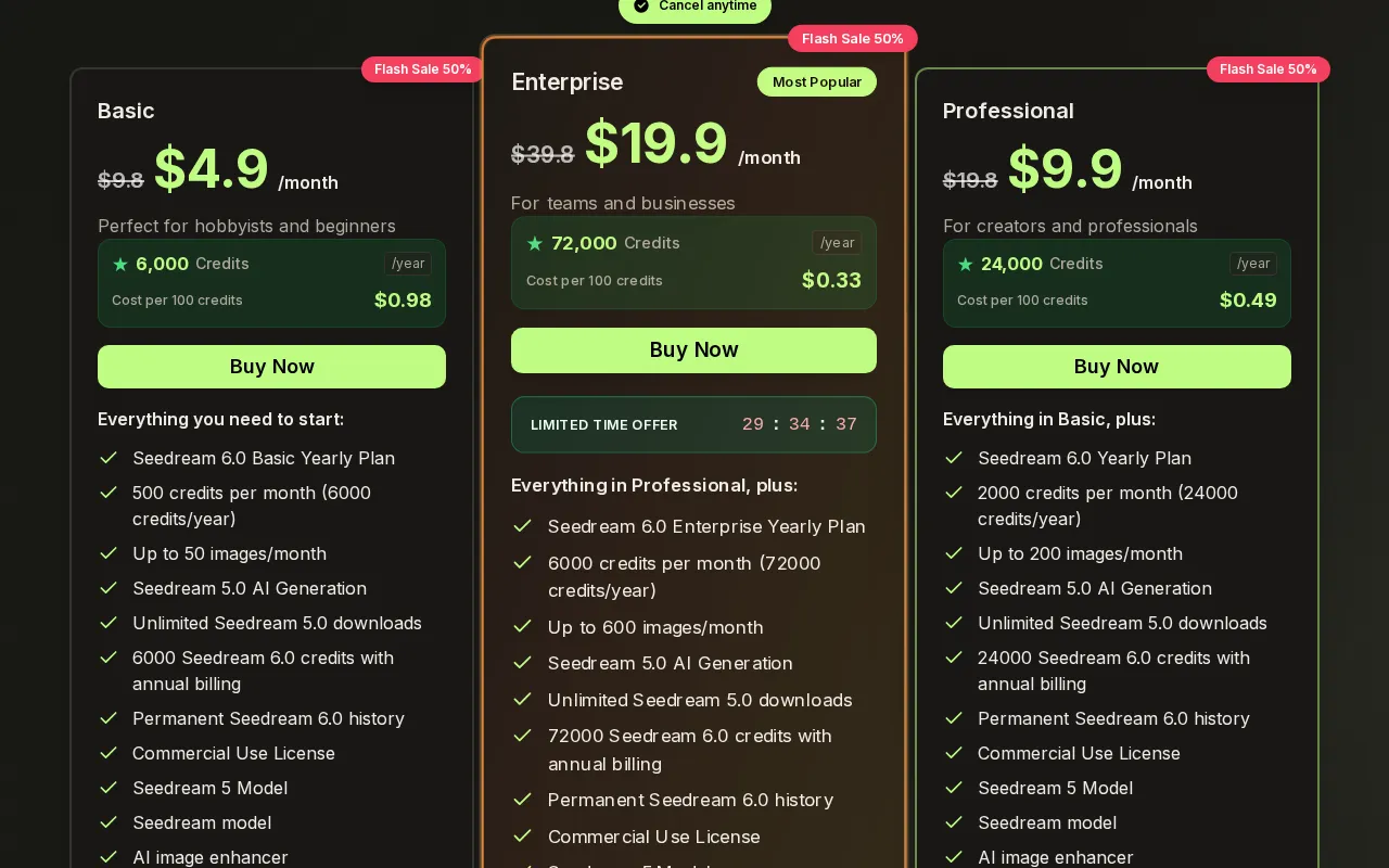Seedream 6.0 — preview screenshot