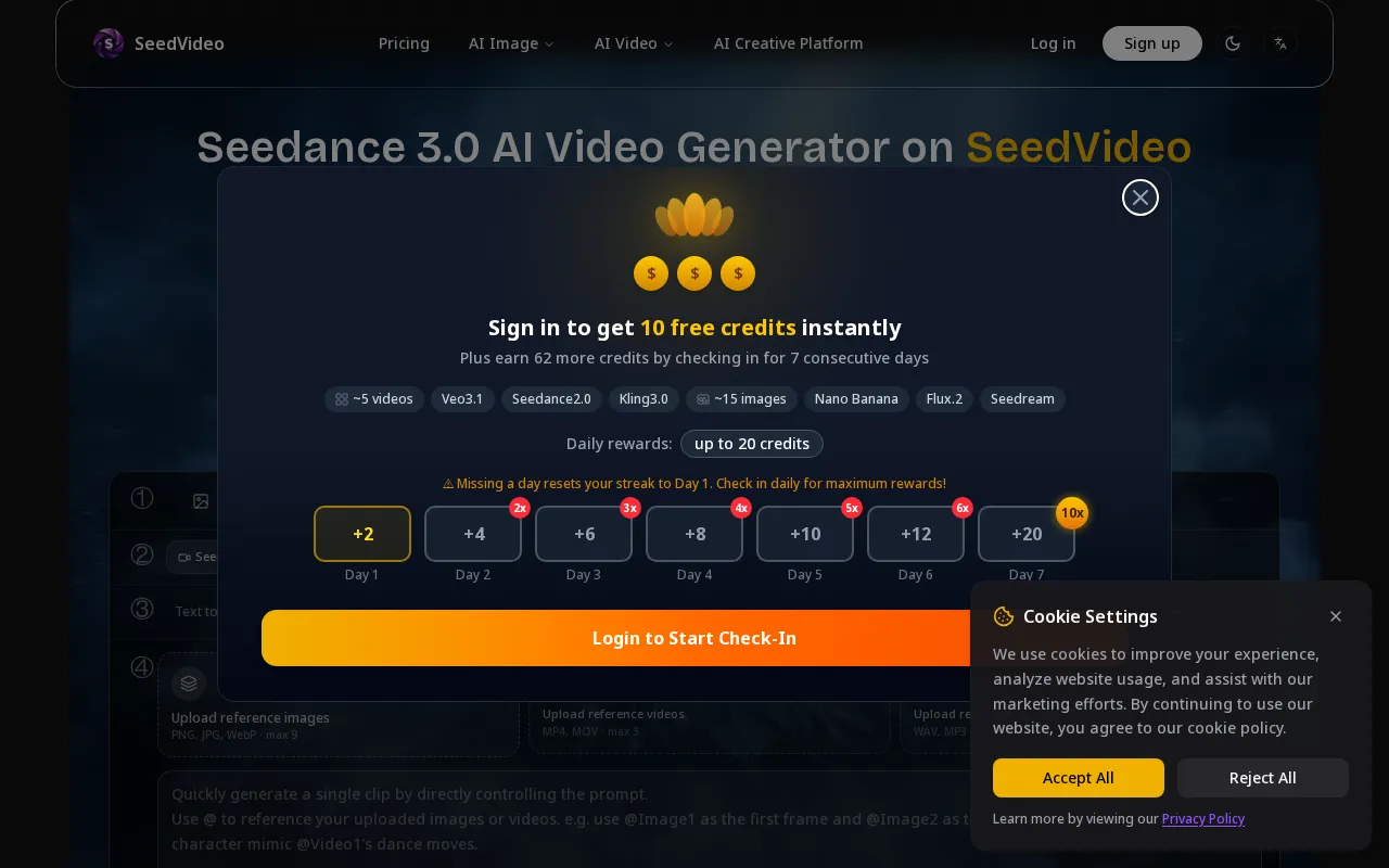 SeedVideo AI — preview screenshot