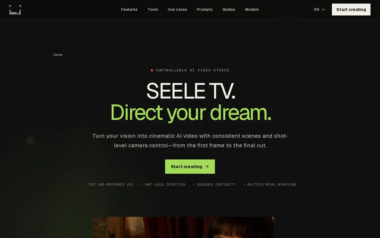 SEELE TV — preview screenshot