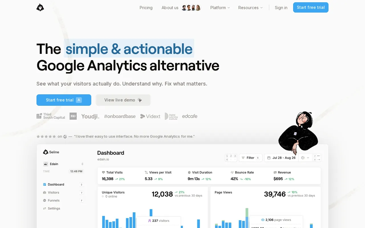 Seline Analytics — preview screenshot