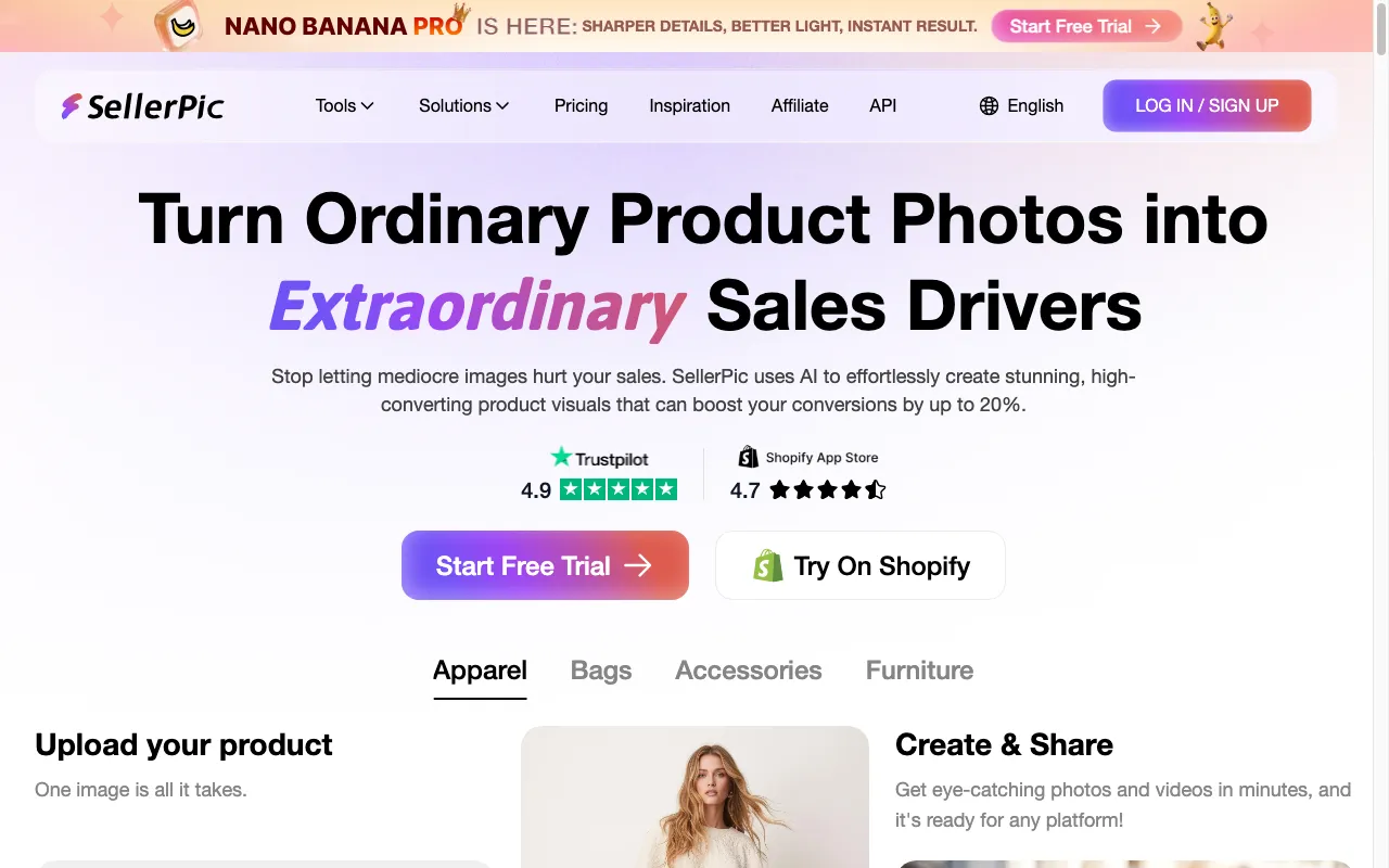 SellerPic — preview screenshot
