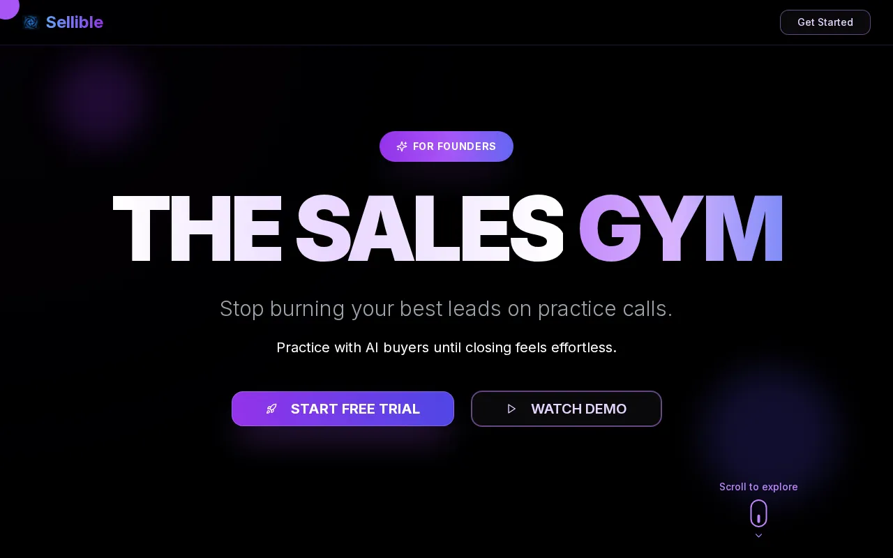 Sellible — preview screenshot