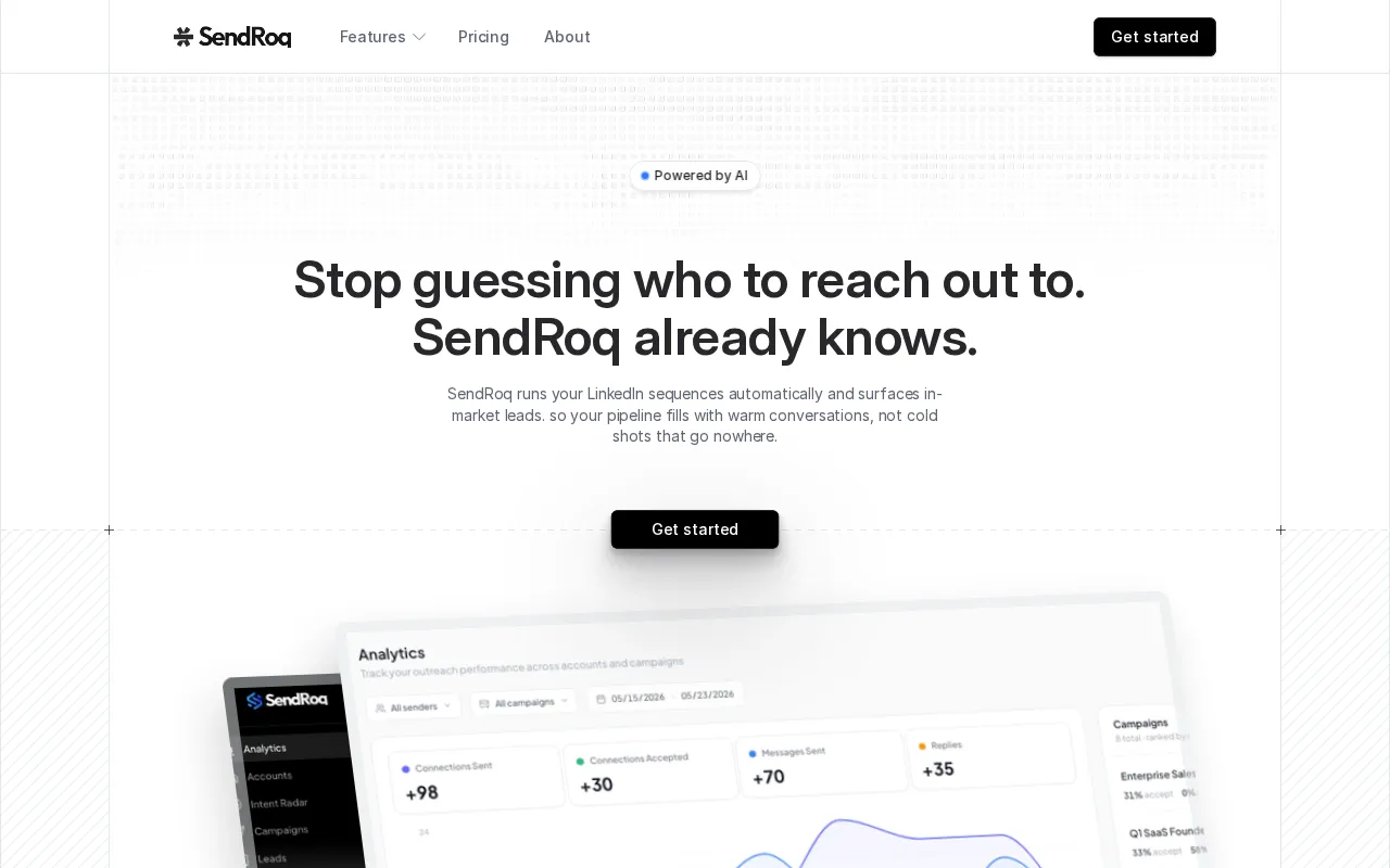 SendRoq — preview screenshot