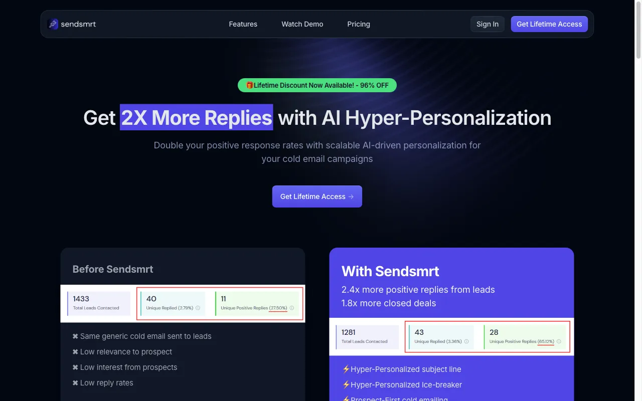 Sendsmrt — preview screenshot