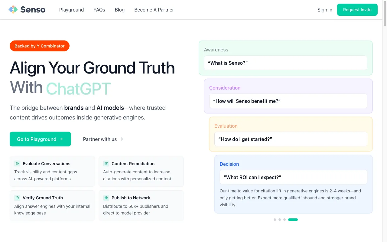 Senso — preview screenshot