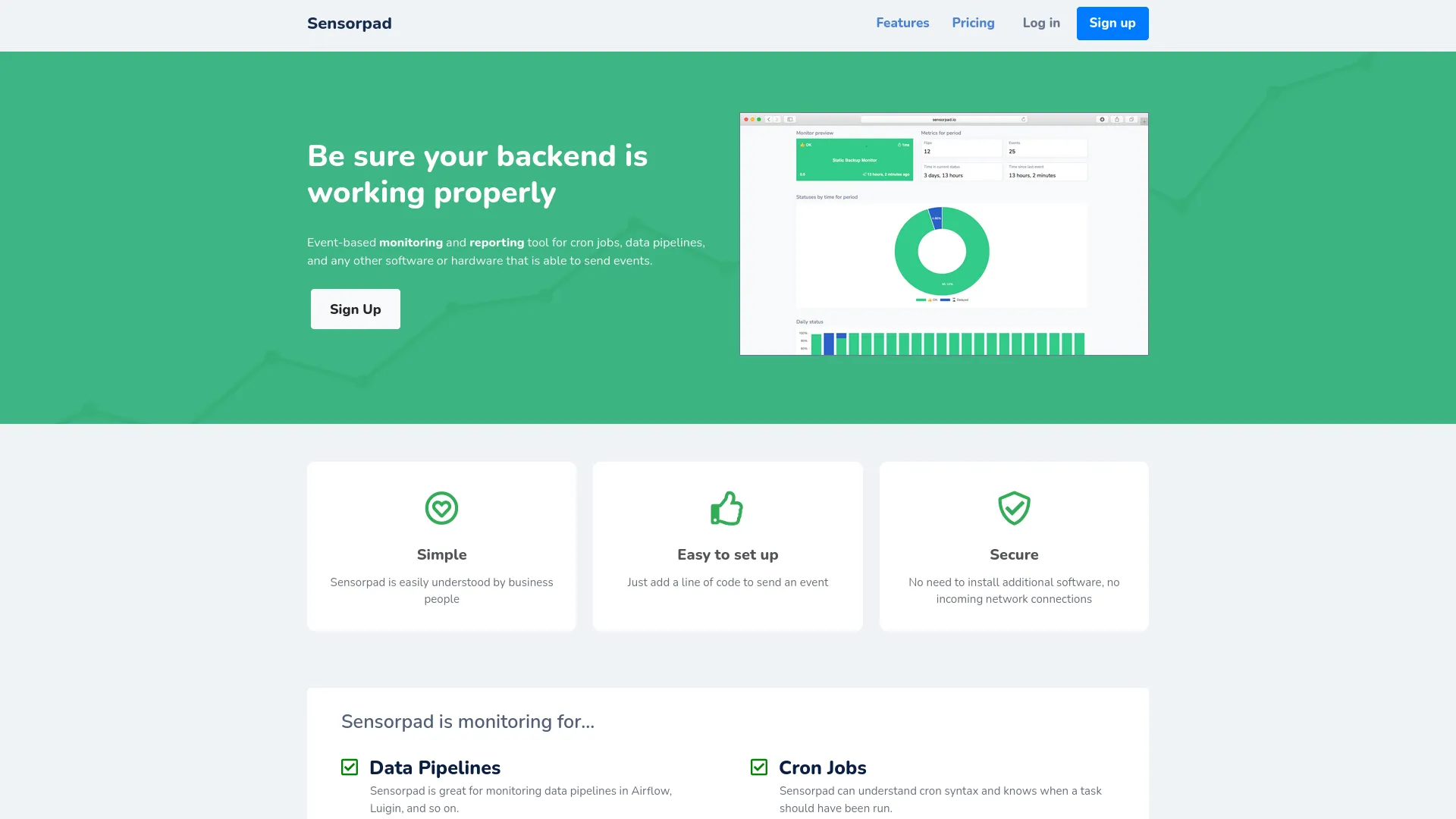 Sensorpad — preview screenshot