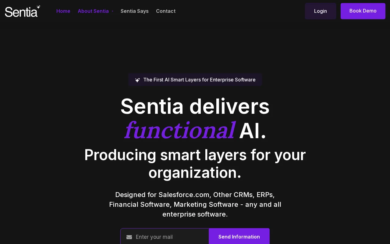 Sentia+ — preview screenshot