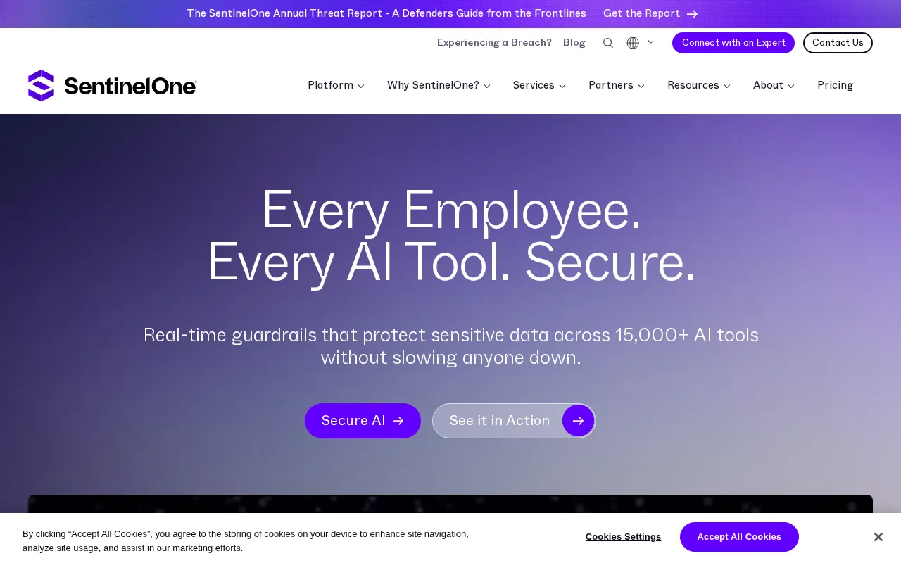 SentinelOne — preview screenshot