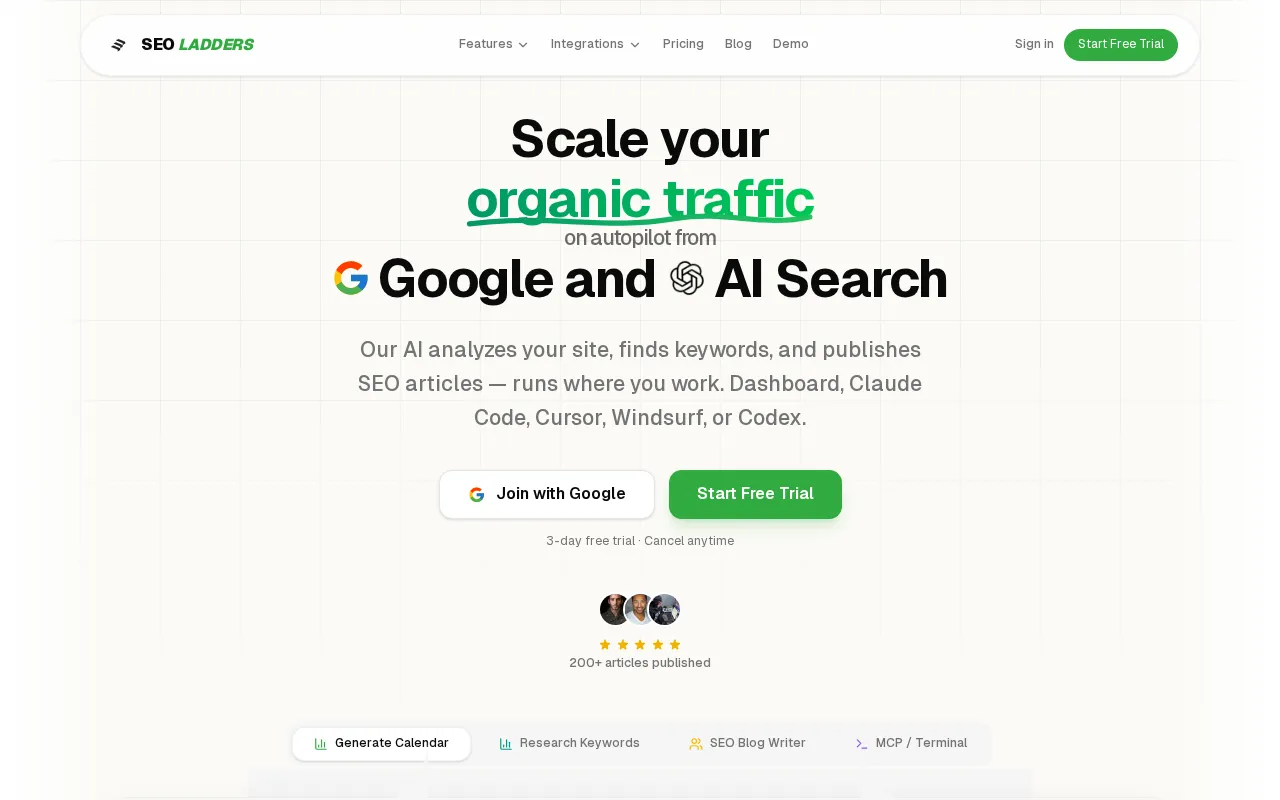 SEO Ladders — preview screenshot