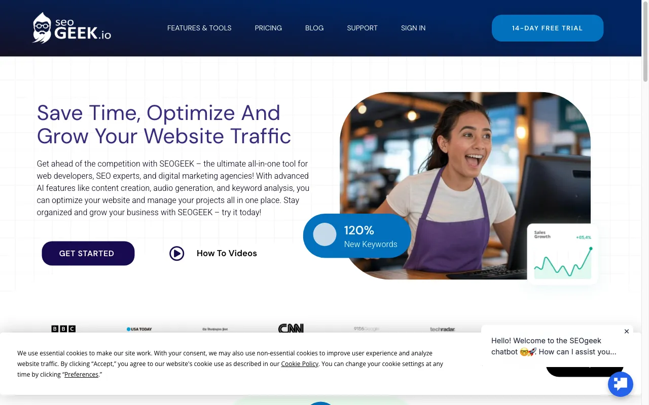 seoGeek — preview screenshot