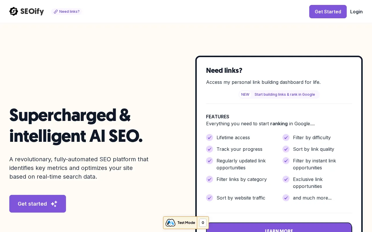 SEOify — preview screenshot