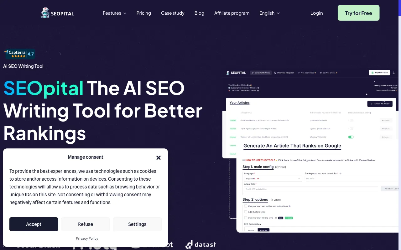 SEOpital — preview screenshot
