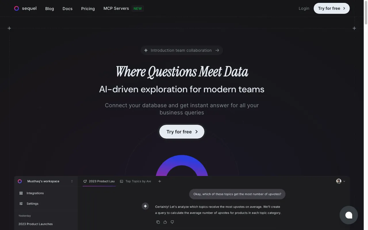 Sequel — preview screenshot