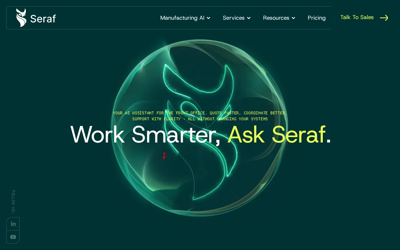 Seraf AI — preview screenshot