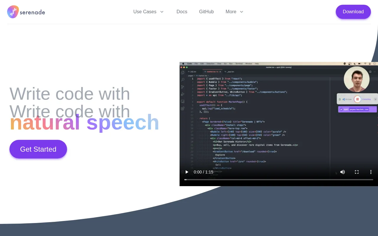 Serenade — preview screenshot