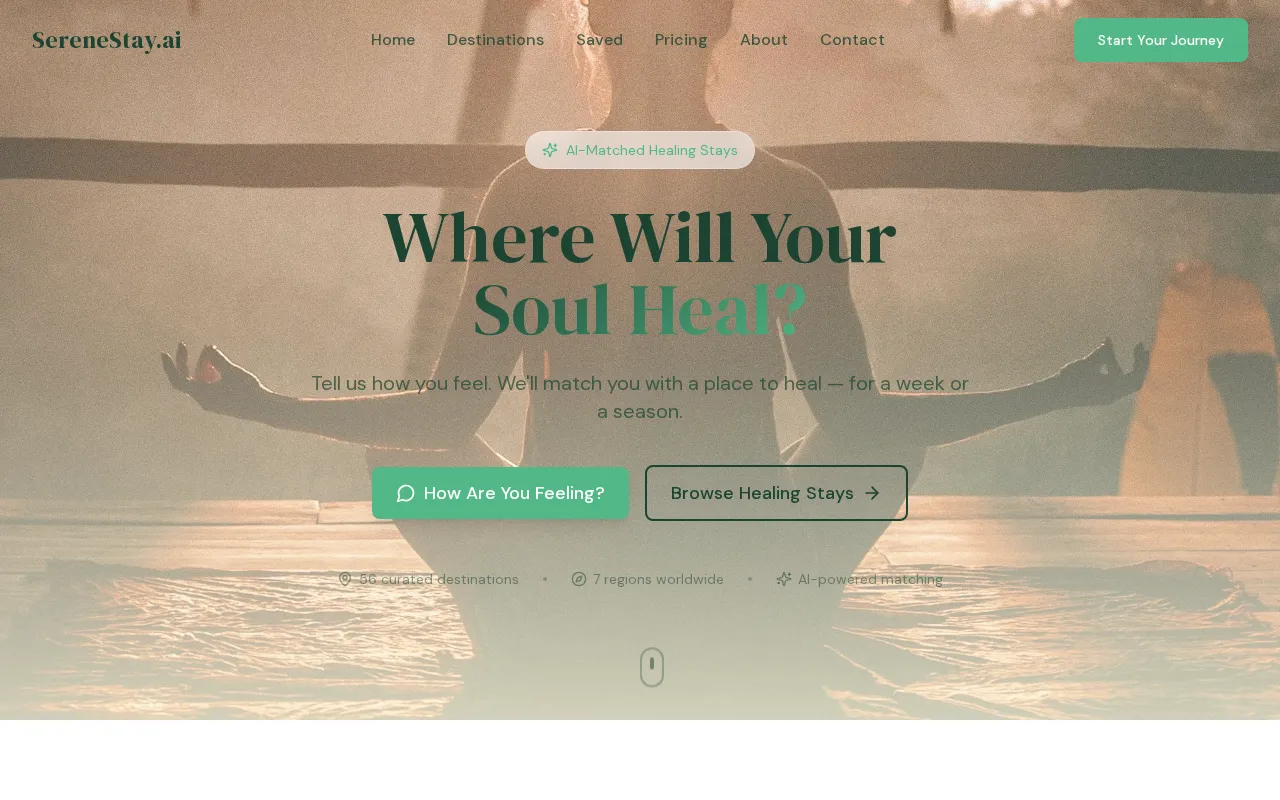SereneStay.ai — preview screenshot