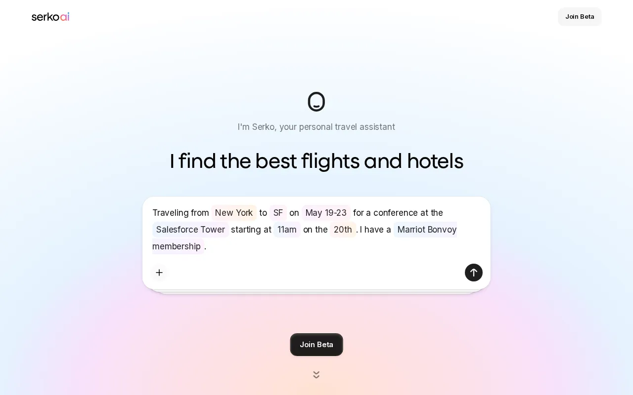 Serko AI — preview screenshot