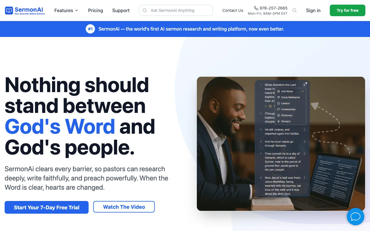 SermonAI — preview screenshot