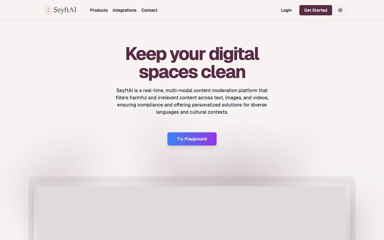 SeyftAI — preview screenshot