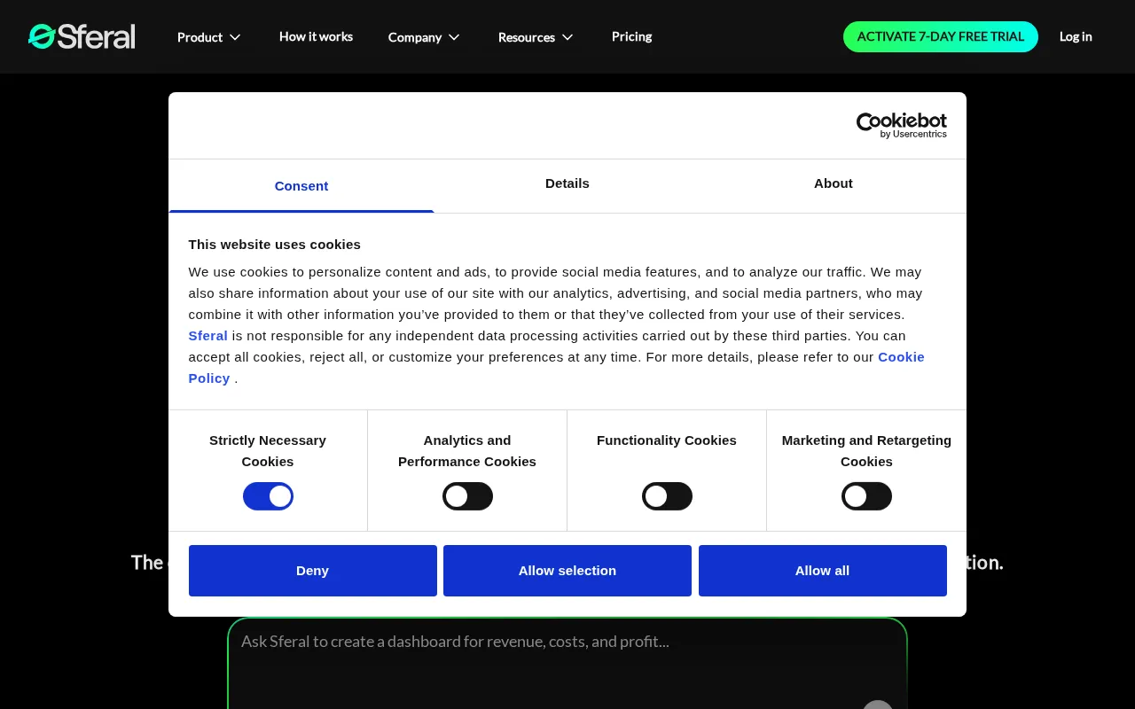 Sferal — preview screenshot