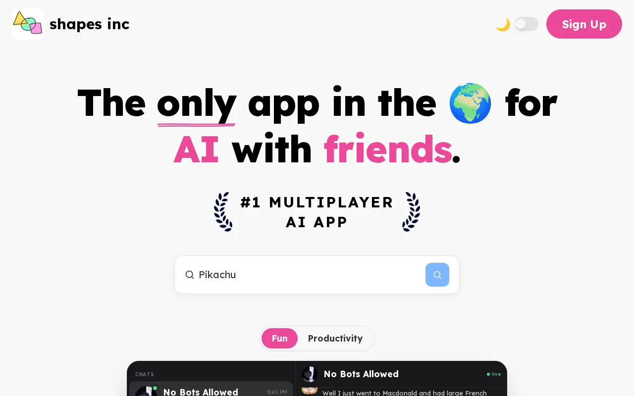 Shapes — preview screenshot
