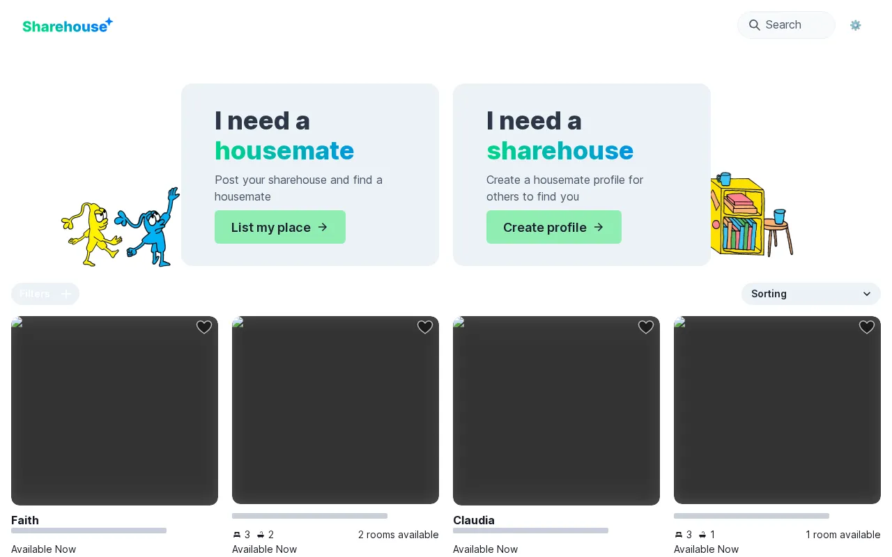 Sharehouse — preview screenshot