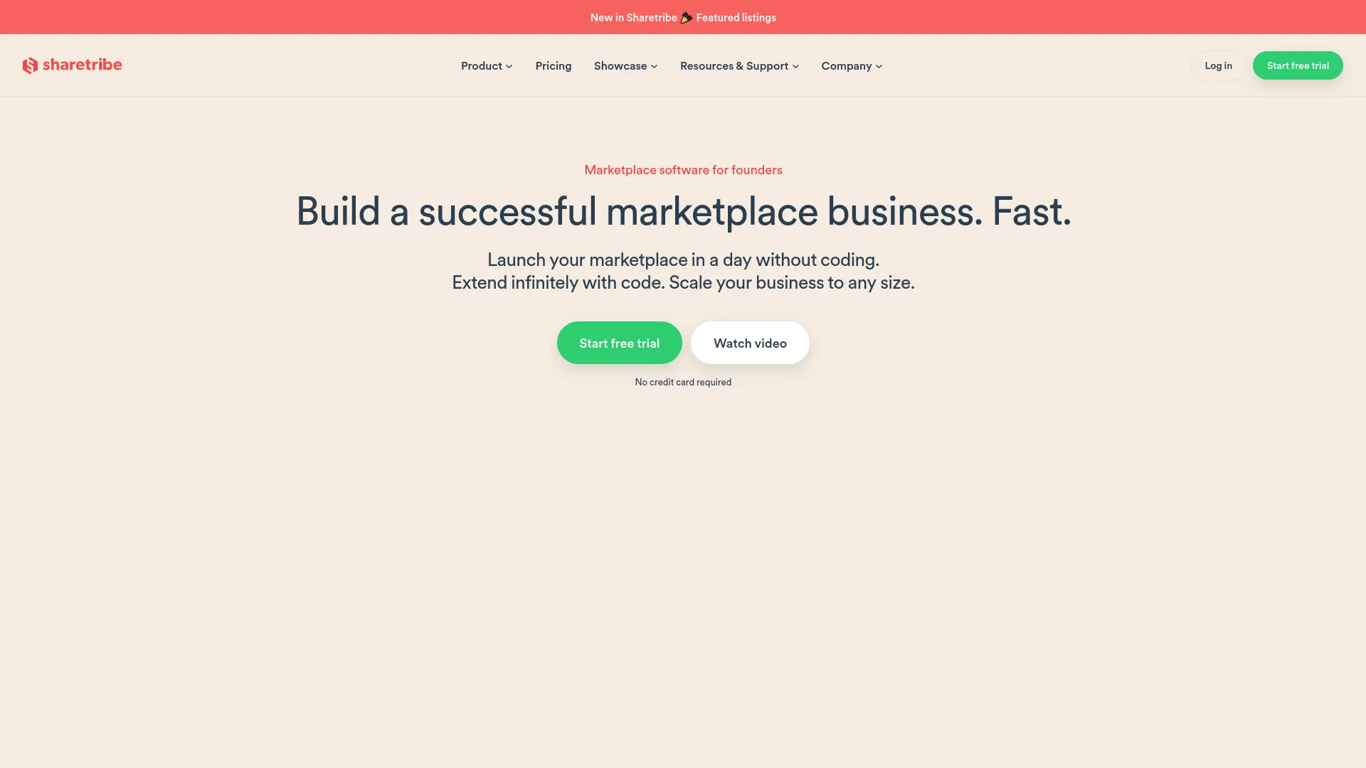 Sharetribe — preview screenshot
