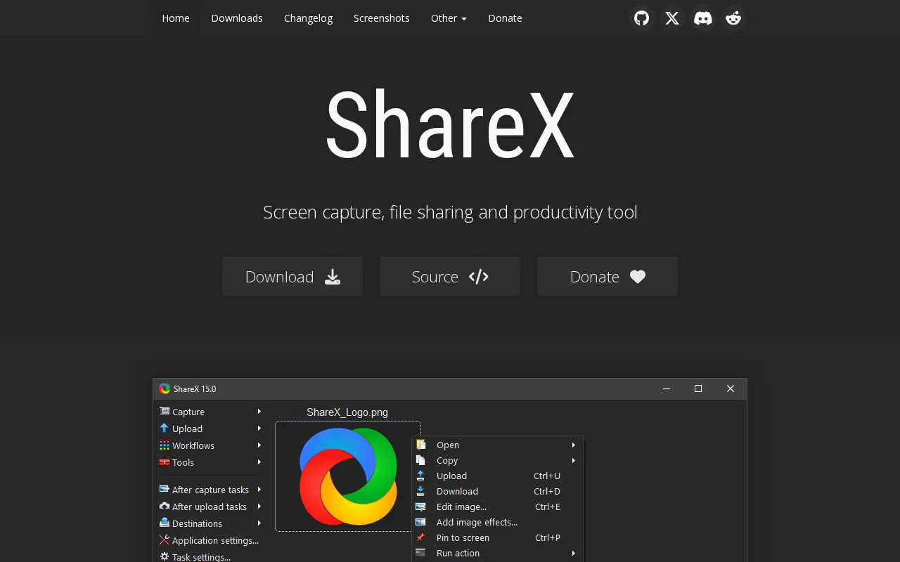 ShareX — preview screenshot