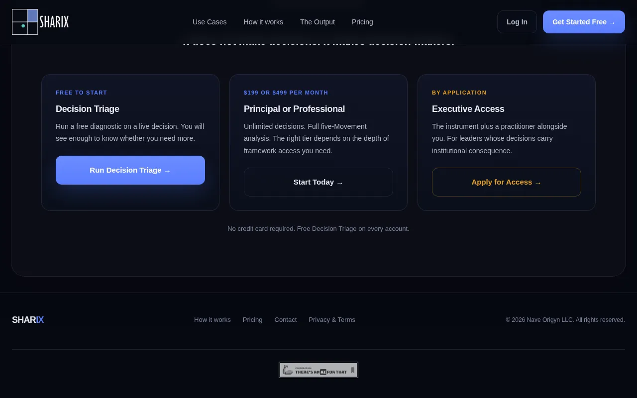 Sharix — preview screenshot