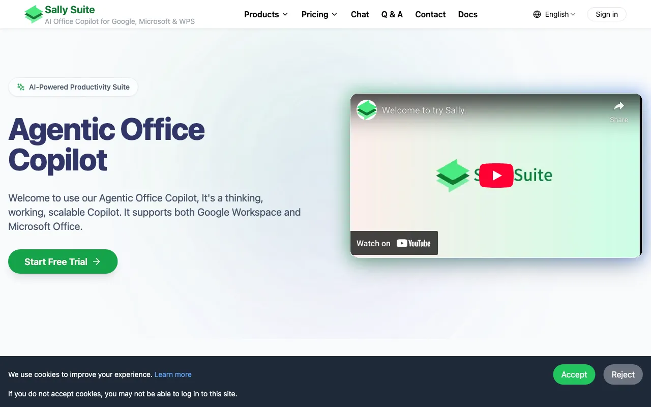 Sally Suite — preview screenshot